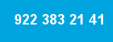 922 383 21 41 922 383 21 41
